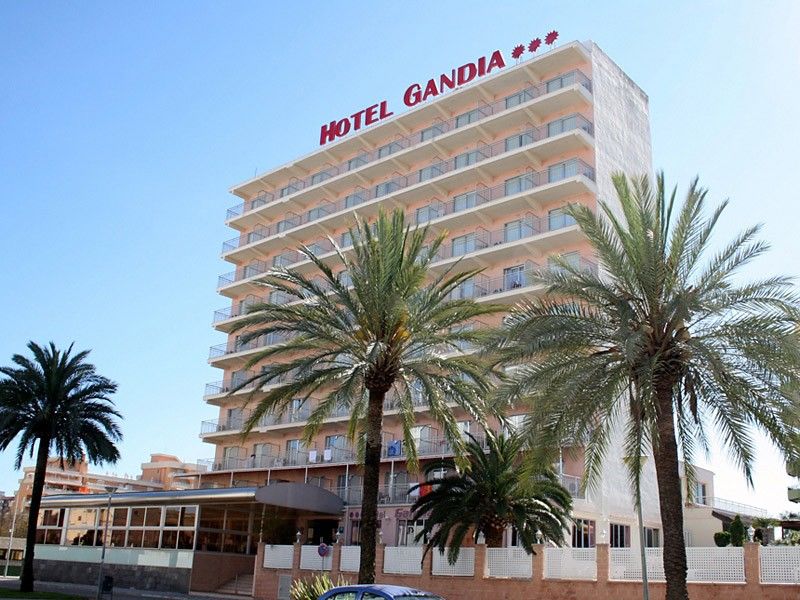 Gandia Playa Hotel Exterior foto